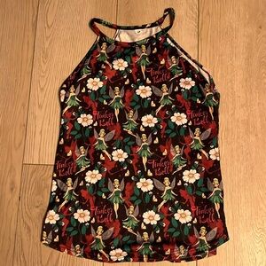 Tinkerbell sleeveless shirt size medium.